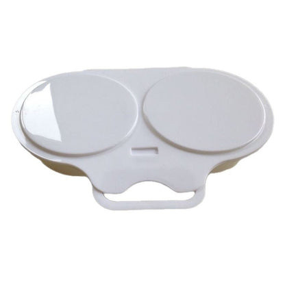 🔥2-Cavity Microwave Egg Poacher – Quick Oil-Free Egg Cooker for Easy Breakfasts